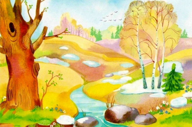 Весна в лесу